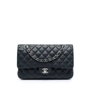 Chanel Classic Double Flap Bag Quilted Caviar Medium - view 1