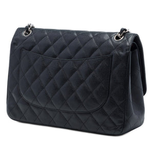 Chanel Classic Double Flap Bag Quilted Caviar Jumbo - view 2