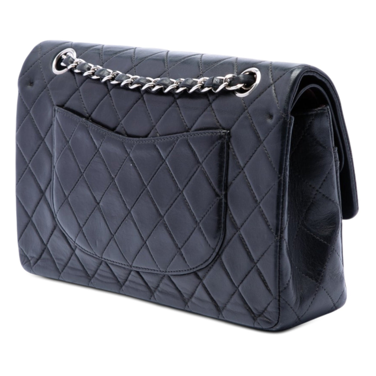 Vintage Classic Double Flap Bag Quilted Lambskin Medium