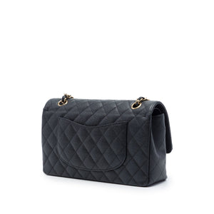 Chanel Classic Double Flap Bag Quilted Caviar Medium - view 2
