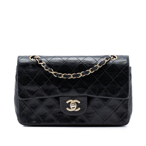 Chanel Vintage Classic Double Flap Bag Quilted Lambskin Small - view 1