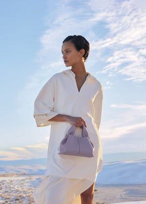 Polène Numéro Neuf Mini - Textured Mauve - view 6