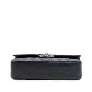 Chanel Classic Double Flap Bag Quilted Caviar Medium - view 3