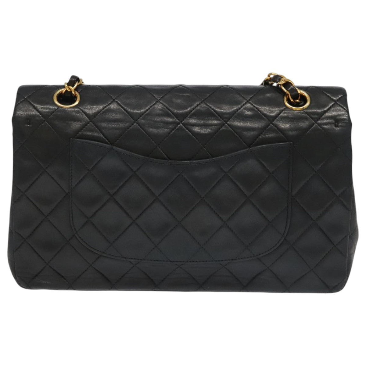 Vintage Classic Double Flap Bag Quilted Lambskin Medium