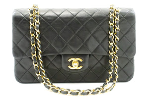 Chanel Vintage Classic Double Flap Bag Quilted Lambskin Medium - view 1