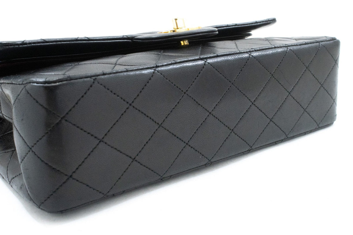 Vintage Classic Double Flap Bag Quilted Lambskin Medium