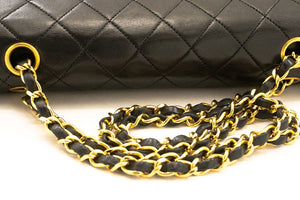 Chanel Vintage Classic Double Flap Bag Quilted Lambskin Medium - view 8