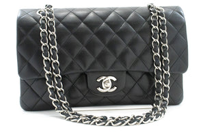 Chanel Vintage Classic Double Flap Bag Quilted Lambskin Medium - view 3