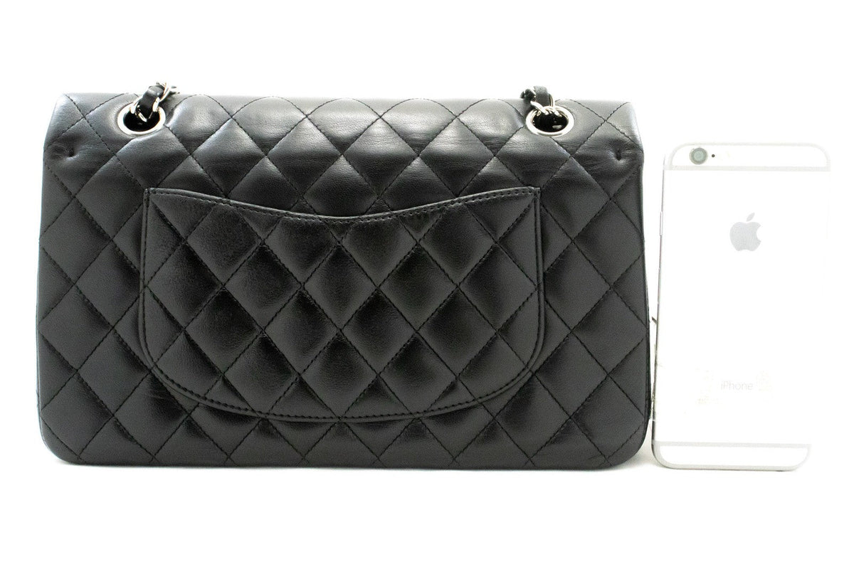 Vintage Classic Double Flap Bag Quilted Lambskin Medium