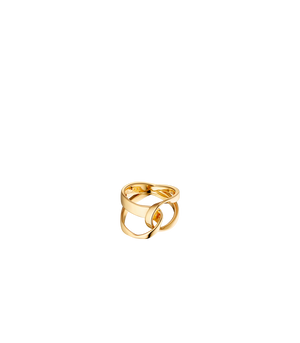 Polène Éole Ring - 24 carat gold-gilded - view 1