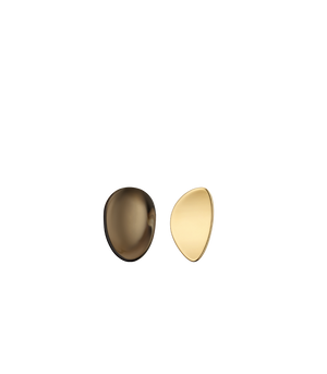 Polène Naé Stud Earrings - Smoked glass - view 1
