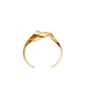 Polène Éole Cuff - 24 carat gold gilded - view 1