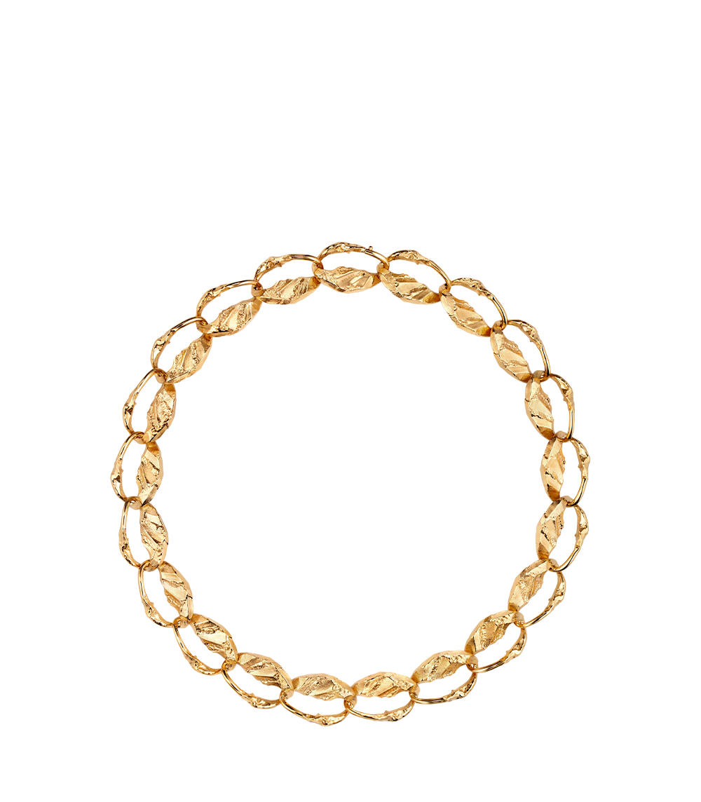 Polène Eroz Chain - 24 carat gold gilded
