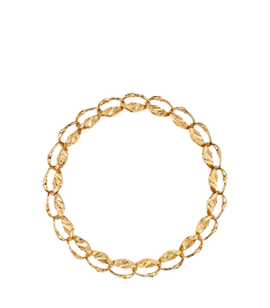 Polène Eroz Chain - 24 carat gold gilded - view 1