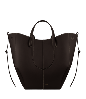 Polène Cyme Tote - Textured Ebony - view 1