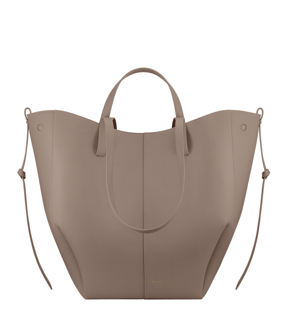 Polène Cyme Tote - Textured Taupe