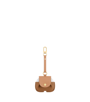 Polène Airpods case - Duo Camel - view 1
