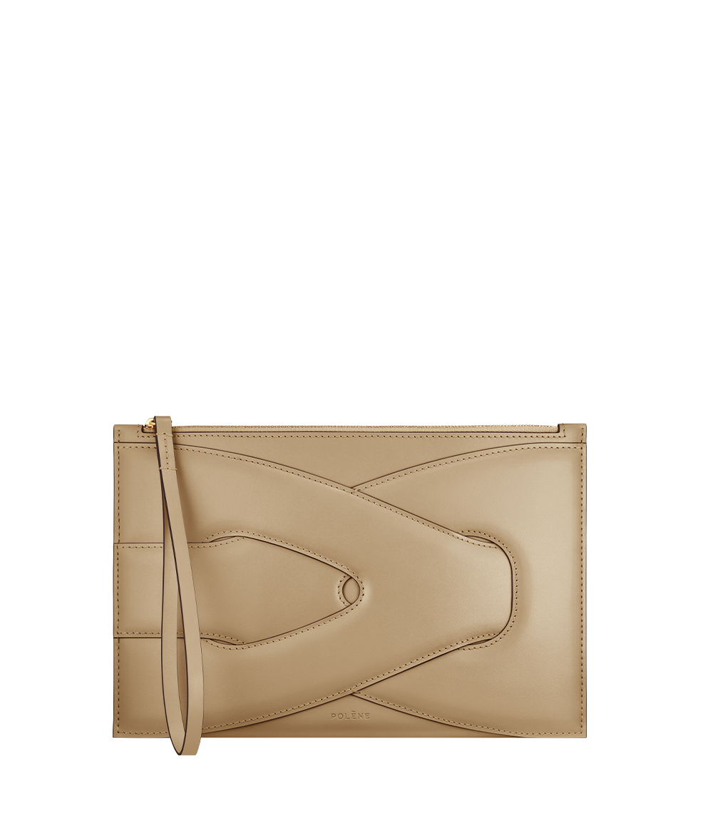 Polène Nodde Pouch - Sand