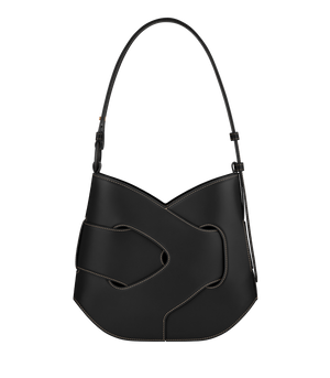 Polène Nodde Hobo - Smooth Black - view 1