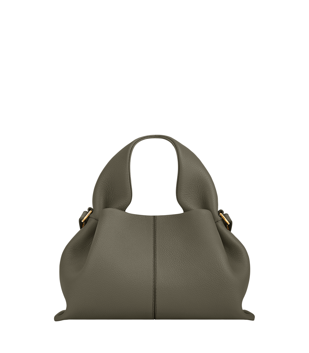 Polène Numéro Neuf Mini - Textured Smoky Green
