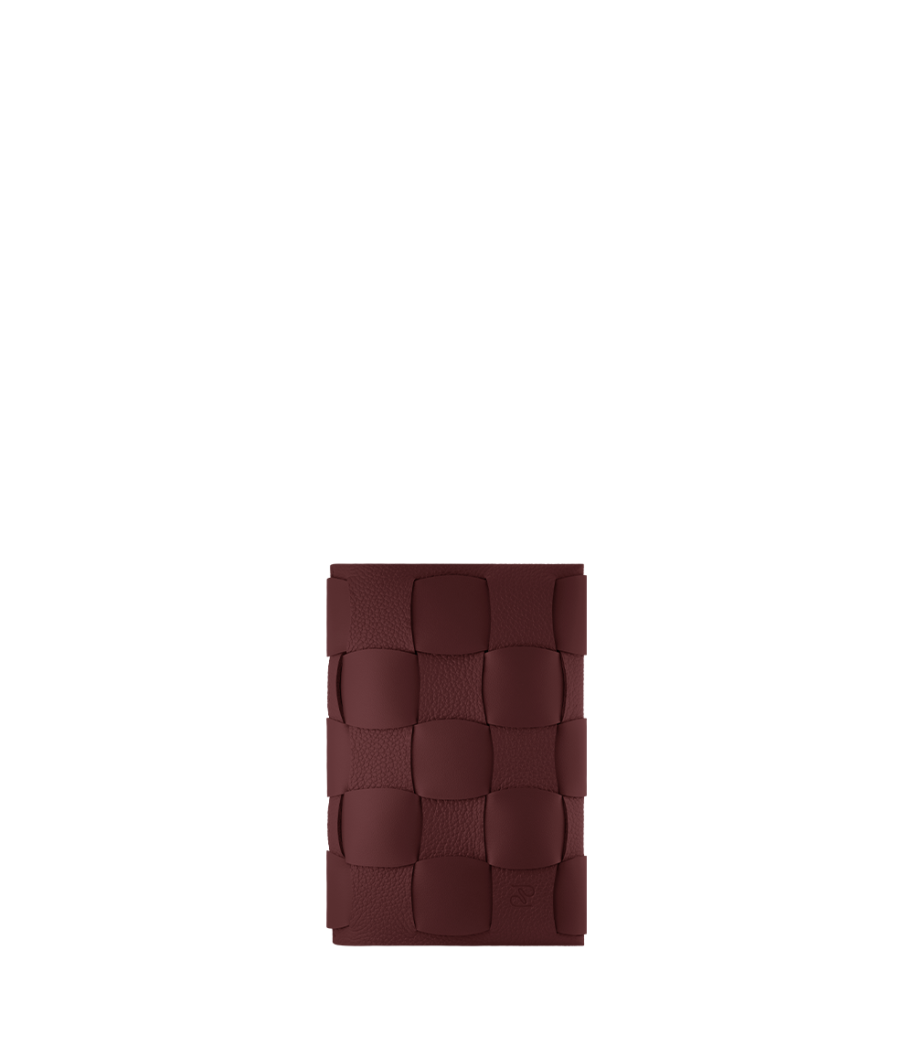 Polène A6 Neiti Notebook Cover - Black Cherry