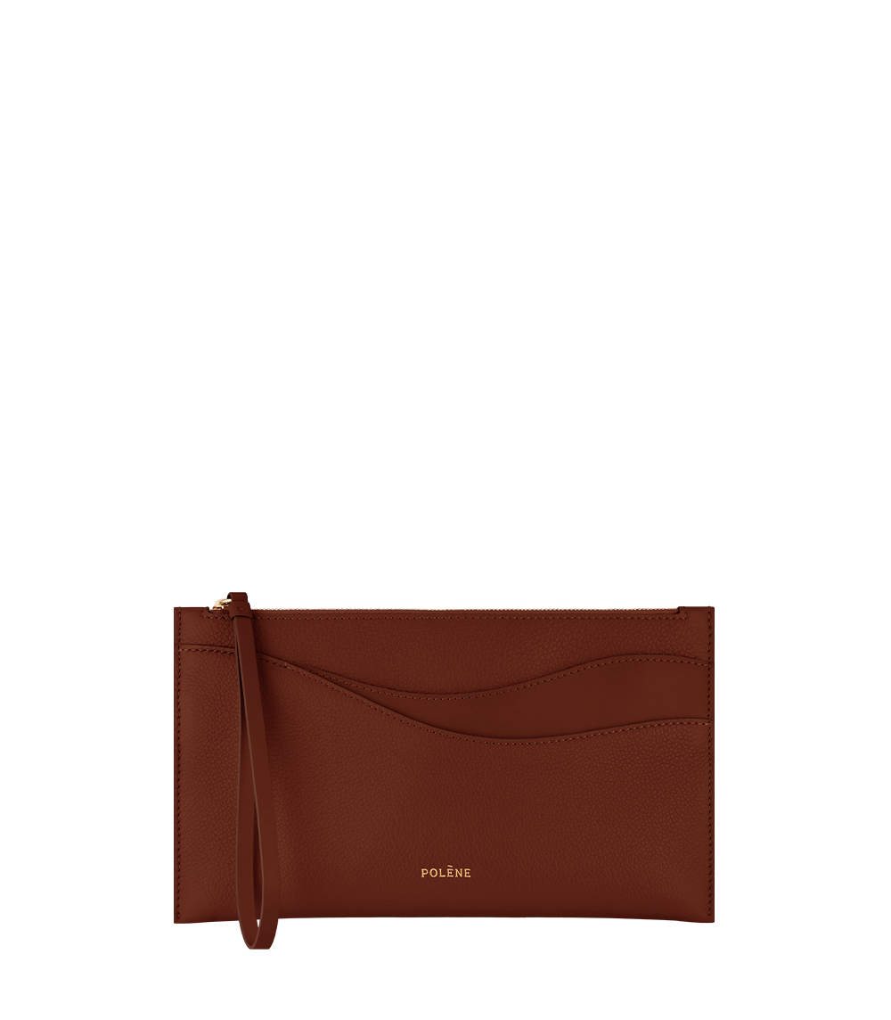 Polène Sierra Pouch - Duo Cognac