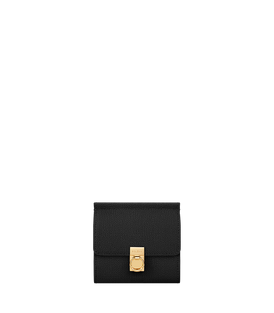 Polène Numéro Sept Wallet - Textured Black - view 1