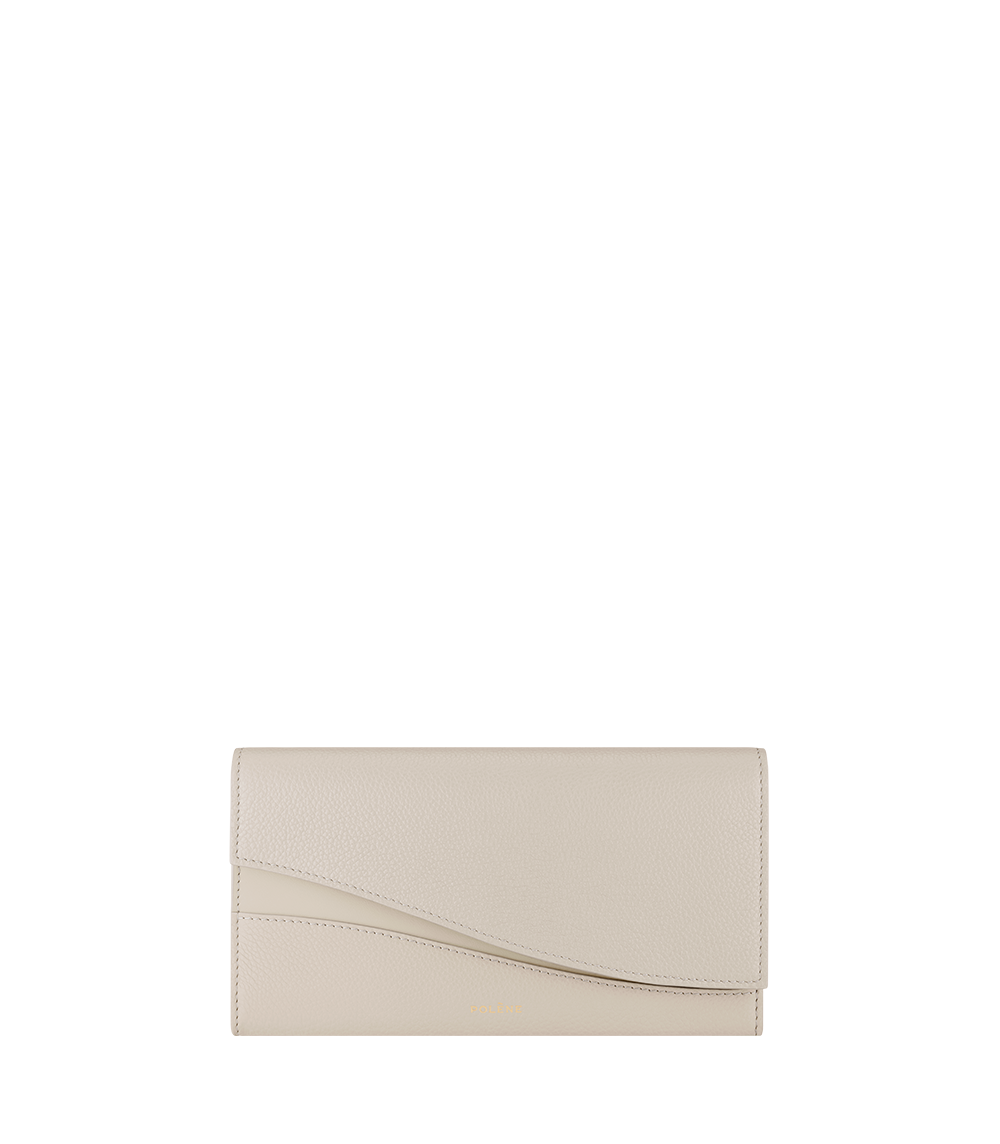 Polène Sierra Wallet - Duo Chalk