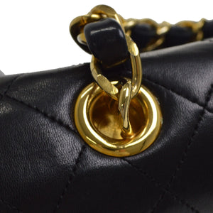 Chanel Vintage Classic Double Flap Bag Quilted Lambskin Medium - view 10