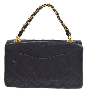 Chanel Vintage Classic Double Flap Bag Quilted Lambskin Medium - view 2