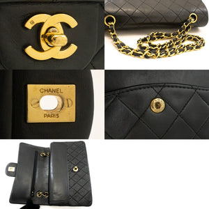 Chanel Vintage Classic Double Flap Bag Quilted Lambskin Medium - view 7